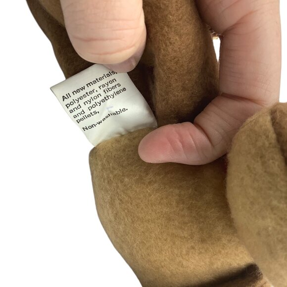 Vtg 1979 Hallmark Rodney Reindeer Plush Brown Stuffed Animal Christmas 9" - Picture 7 of 8